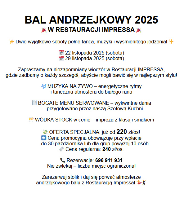 MPRESSA andrzejki 2025 2