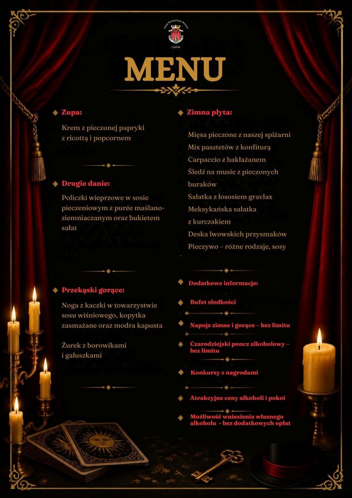 Oferta na Bal Andrzejkowy 2026 w Restauracji Lwów w Lublinie - 2 strona